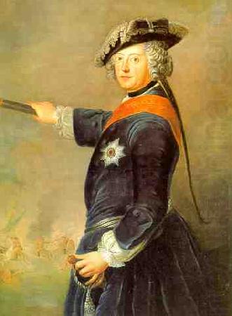 Frederick II of Prussia as general, antoine pesne